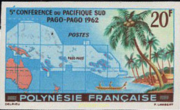 673511 MNH POLINESIA FRANCESA 1962 5 CONFERENCIA PACIFICO SUR - Used Stamps