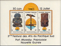 584908 MNH POLINESIA FRANCESA 1980 FESTIVAL ARTISTICO - Usati