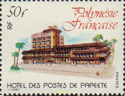 584902 MNH POLINESIA FRANCESA 1980 EDIFICIO DE CORREOS - Gebruikt