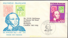 584895 MNH POLINESIA FRANCESA 1979 CENTENARIO DE ROWLAND HILL - Usados