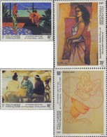 585014 MNH POLINESIA FRANCESA 1993 PINTURAS DE MUJERES POLINESIAS - Usati