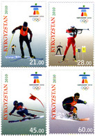 245873 MNH KIRGUIZISTAN 2010 21 JUEGOS OLIMPICOS INVIERNO VANCOUVER 2010 - Hiver 2010: Vancouver