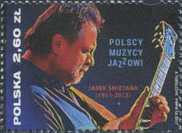 586157 MNH POLONIA 2017 MUSICO DE JAZZ - JAROSLAW SMIETANA - Sin Clasificación