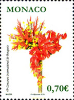 243673 MNH MONACO 2010 43 CONCURSO INTERNACIONAL DE BOUQUETS - Other & Unclassified