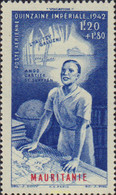 590539 MNH MAURITANIA 1942 QUINCENA IMPERIAL - Oblitérés