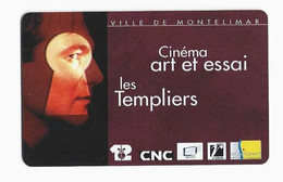 FRANCE CARTE CINEMA CINE LES TEMPLIERS MONTELIMAR - Kinokarten