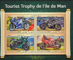 592558 MNH DJIBOUTI 2018 CARRERA DE MOTOS EN LA ISLA DE MAN - Djibouti (1977-...)