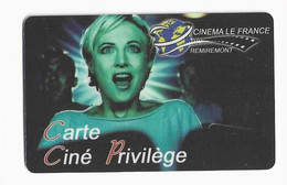 FRANCE CARTE CINEMA LE FRANCE REMIREMONT - Kinokarten