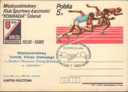 594253 MNH POLONIA 1986 ATLETISMO - Unclassified