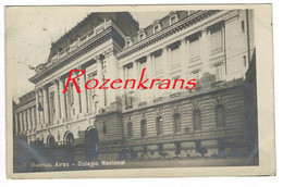 Argentina Argentine Argentinie Buenos Aires Colegio Nacional CPA Rare Old Postcard Tarjeta Postal - Argentinië