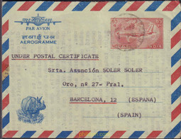 597991 MNH INDIA 1968 AVION - Unused Stamps