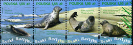 353455 MNH POLONIA 2009 MAMIFEROS MARINOS DEL MAR BALTICO - Sin Clasificación