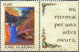 240344 MNH SAN MARINO 2009 DIA DE LA LENGUA ITALIANA - Used Stamps