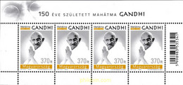 601410 MNH HUNGRIA 2019 150 ANIVERSARIO DE GANDHI - Gebraucht