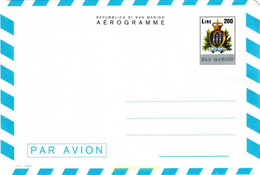 601808 MNH SAN MARINO 1983 AEROGRAMA - Gebraucht