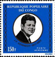 602650 MNH CONGO 1973 KENEDY - FDC