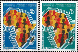 602924 MNH CONGO 1979 V CONFERENCIA DEL MOVIMIENTO PANAFRICANO DE LA JUVENTUD EN BRAZZAVILLE - FDC
