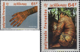 603445 MNH POLINESIA FRANCESA 1992 TATUAJES - Usati