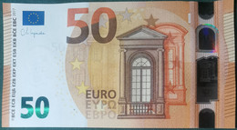 50 EURO SPAIN 2017 LAGARDE V027A1 VC SC FDS UNC. FIRST POSITION PERFECT - 50 Euro