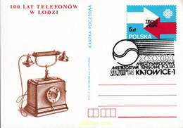605508 MNH POLONIA 1984 100 ANIVERSARIO DEL TELEFONO - Unclassified