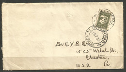 RUSSIA / USA. 1933. COVER. LENINGRAD TO CHESTER PENNSYLVANIA. - Storia Postale