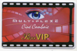 FRANCE CARTE CINEMA CAMBAIE - Bioscoopkaarten