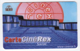 FRANCE CARTE CINEMA REX SARLAT - Kinokarten