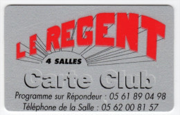 FRANCE CARTE CINEMA LE REGENT SAINT GAUDENS - Entradas De Cine