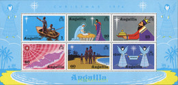 628533 MNH ANGUILLA 1974 NAVIDAD - Anguilla (1968-...)