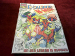 MODE OVER  EXCALIBUR  THE UNEARTHLY N MEN HAVE ARRIVED  N° 45 EARLY DEC 1991 - Marvel