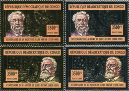 628754 MNH CONGO. República Democrática 2006 LITERATURA - Afgestempeld