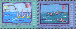 229468 MNH HUNGRIA 2006 CAMPEONATOS DE NATACION EN BUDAPEST - Usado