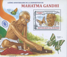 639163 MNH BURUNDI 2013 65º ANIVERSARIO DE MAHATMA GANDHI - Used Stamps