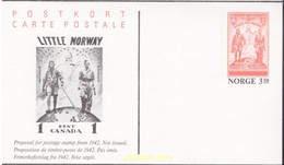 640200 MNH NORUEGA 1942 - Covers & Documents