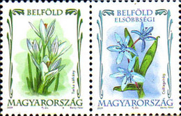 225266 MNH HUNGRIA 2009 FLORES - Gebruikt