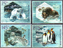 225249 MNH HUNGRIA 2009 PROTECCION A LOS GLACIARES Y REGIONES POLARES - Usado