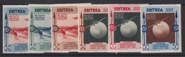 Eritrea, Scott C1-C6, MHR - Eritrea