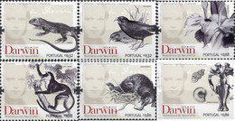 223516 MNH PORTUGAL 2009 CHARLES DARWIN - Fossili