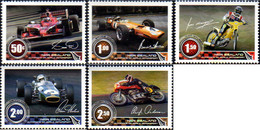 222668 MNH NUEVA ZELANDA 2009 CAMPEONATOS DEL MUNDO DEL DEPORTE DEL MOTOR - Varietà & Curiosità