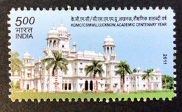 INDIA 2011 SKGMC/CSMMU LUCKNOW ACADEMIC CENTENARY YEAR 1v Stamp MNH As Per Scan P.O Fresh & Fine - Autres & Non Classés