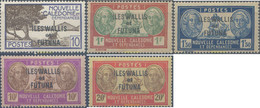 658492 HINGED WALLIS Y FUTUNA 1944 SELLOS DE NUEVA CALEDONIA DE 1928-38 SIN RF SOBRECARGADOS - Used Stamps