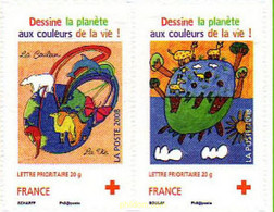 316614 MNH FRANCIA 2008 CRUZ ROJA - Spiders