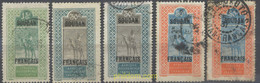659296 USED SUDAN FRANCES 1925 SELLOS DEL 1925 SUDAN - Autres & Non Classés