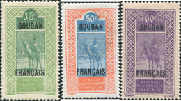 674309 HINGED SUDAN FRANCES 1925 SELLOS DEL 1925 SUDAN - Other & Unclassified