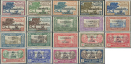 658593 MNH WALLIS Y FUTUNA 1930 SELLOS DE NUEVA CALEDONIA DE 1928-38 SOBRECARGADOS - Gebruikt