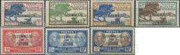 658595 MNH WALLIS Y FUTUNA 1930 SELLOS DE NUEVA CALEDONIA DE 1928-38 SOBRECARGADOS - Gebraucht