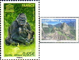 221984 MNH FRANCIA 2008 GORILA - Chimpansees