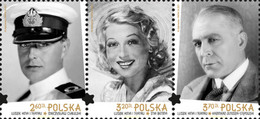 659816 MNH POLONIA 2017 PERSONAJES DEL TEATRO Y EL CINE - Ohne Zuordnung