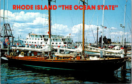 Rhode Island The Ocean State Showing Newport Harbor - Newport