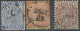 662148 USED INDIA 1910 VARIOS - Colecciones & Series
